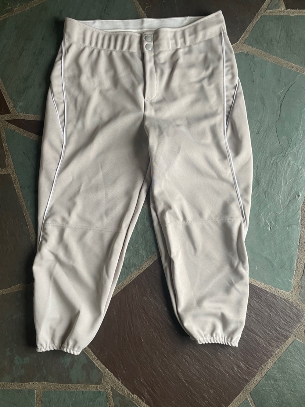 Women's Grey Athletic Softball Pants